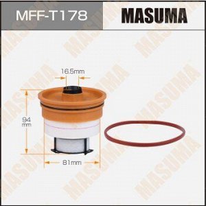 Топливный фильтр FE1503 MASUMA вставка LAND CRUISER, LX450D / VDJ200L, VDJ201L