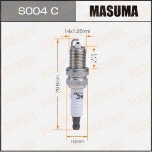 Свеча зажигания MASUMA NICKEL BKR5EYA-11 (2526)