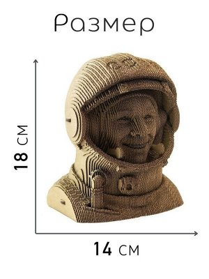 Бюст «Гагарин». Творческий  и уникальный подарок. Своими руками скульптура легендарного космонавта