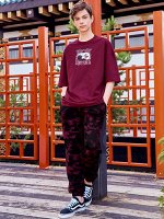 Фуфайка (футболка) д/мал СRAZY GETUP AW22BJ901 TOKYO PUNK бордовый