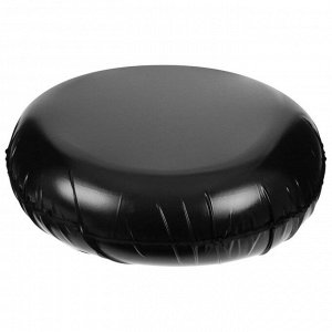 Санки-ватрушки, диаметр чехла 120 см, тент/тент, меховое сиденье, цвета микс