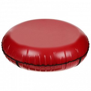 ONLITOP Санки-ватрушки, диаметр чехла 110 см, тент/тент, меховое сиденье, цвета микс