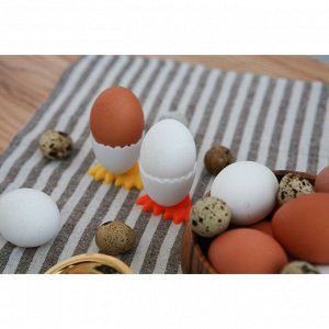 Подставка для яиц «Утиные истории», цвет оранжевый