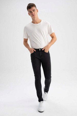 DEFACTO Джинсы Super Skinny Fit с нормальной талией и узкими штанинами из экологически чистых материалов