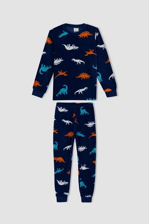 DEFACTO Пижамный комплект с длинными рукавами для мальчика
