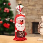 НОВОГОДНИЙ МЕШОК ДЛЯ БУТЫЛКИ