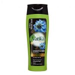 Dabur Vatika Шампунь Черный тмин Сила и блеск