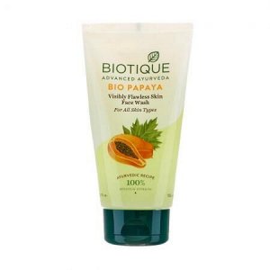 BIOTIQUE Гель для умывания с экстрактом папайи 150мл