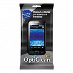 OPTICLEAN влаж.салфетки для моб,телефонов, 15, 48176