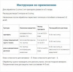 Огород круглый год Искра Золотая 10мл /ТЭ/ *120шт имидаклоприд 01-531