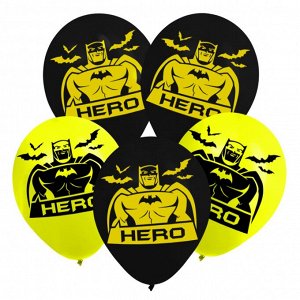 Набор шаров "Hero", Супергерои (набор 5 шт)  9117941