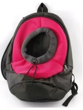 Рюкзак Сетка розовый M Pet Fashion