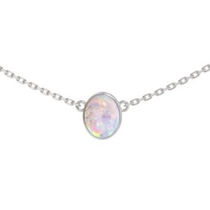 Серебряное колье