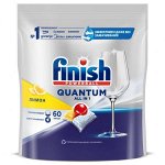 FINISH QUANTUM Таблетки для ПММ Лимон 60шт