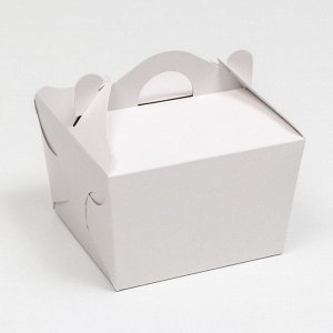 Кондитерская упаковка под бенто торт, 12 х 12 х 8,5 см, крафт