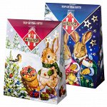 Чай HILLTOP картонный треугольник ЗАЯЦ &#039;Цейлонское утро&#039; 50 г