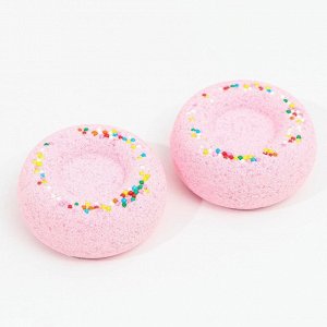Бурлящие пончики для ванны "Мечтай!", 2 шт., ягодный десерт