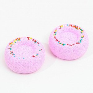 Бурлящие пончики для ванны "С праздником весны!", 2 шт х 65 гр., лавандовые сны