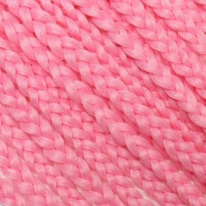 SIM-BRAIDS Афрокосы, 60 см, 18 прядей (CE), цвет светло-розовый(#II PINK)