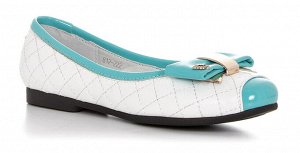 Туфли LEOPARD KIDS, Бирюзовый