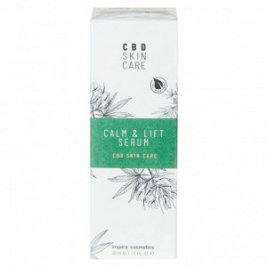 Инспира Косметикс Антистресс лифтинг-сыворотка с маслом CBD Calm & Lift, 30 мл (Inspira Cosmetics, CBD skin care)