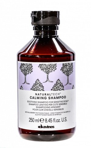 Давинес Успокаивающий шампунь для чувствительной кожи головы Natural Tech Calming Shampoo, 250 мл (Davines, Natural Tech)