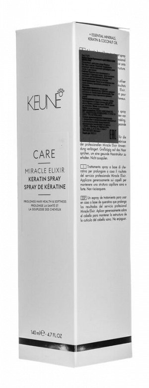 Кёне Спрей кератиновый Miracle Elixir Keratin Spray, 140 мл (Keune, Care)