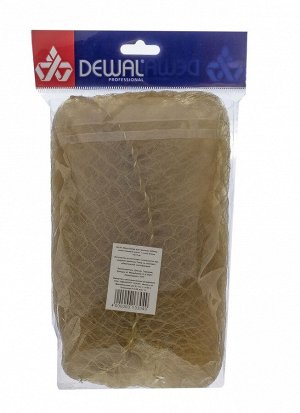 Деваль Про Валик для прически, искусственный волос + сетка, блонд, 18 х 11 см (Dewal Pro, Валики и резинки)