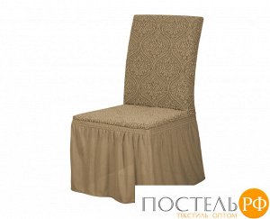 536/506.003 Комплект чехлов на стулья КПС-6, 6шт. евро р-р, KAR 010-03 Bej