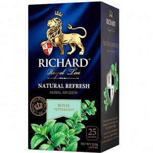 Чай Richard Royal Peppermint Natural Refresh 25пак. фруктово-травяной