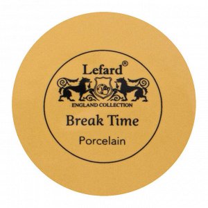 Кружка КРУЖКА LEFARD BREAK TIME, 340МЛ 
Материал: Фарфор
Кружка ТМ LEFARD в современном дизайне станет прекрасным подарком или покупкой для себя. Стильный декор,  современные формы, удобные объемы, п
