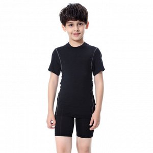 Детская футболка, цвет черный