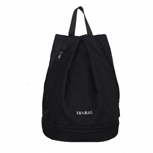 Рюкзак спортивный текстильный, цвет черный