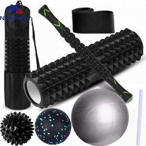 Комплект инвентаря для тренировок (6 предметов), цвет черный