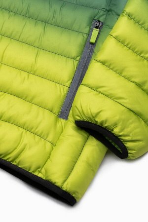 Куртка OMBRE C319-granatowa-zielona
