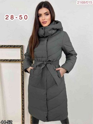Женская Зимняя Куртка в размер Длина: 98-100см Наполнитель холлофайбер