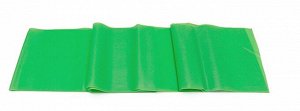 Лента для тренировок гимнастическая (1,5м), цвет зеленый
