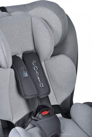 Автокресло детское CS-002 ISOFIX (2 шт) серый