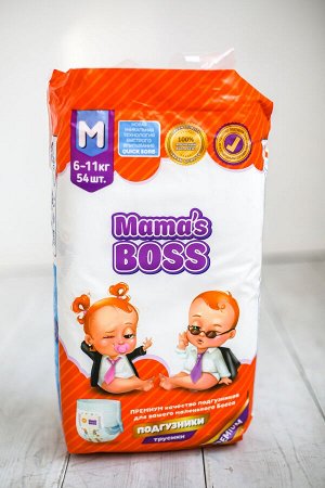 Подгузники трусики для детей весом 6-11 кг, размер М, 54 шт. в упаковке