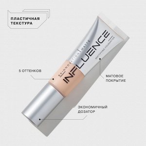 *Influence Beauty Тональная основа матирующая Skinnovation Matte тон 03, бежевый # § *