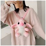 Рюкзак Стич розовый 25см