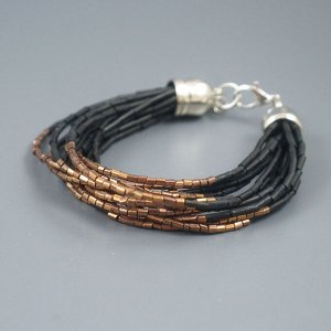 Niti black Черно-серебро