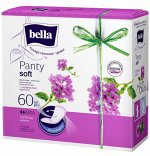 Ежедневные прокладки женские Bella Panty soft verbena с экстрактом вербены в упаковке 60 штук