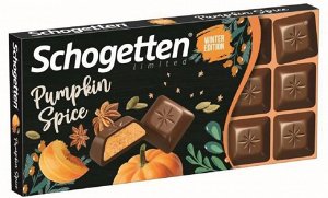 Шоколад SCHOGETTEN Pumpkin Spice 100 г 1 уп. х 15 шт.