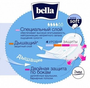 Bella Прокладки женские гигиенические Ультратонкие Bella Perfecta ultra Blue в упак 10 шт