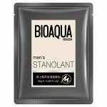 BIOAQUA men&#039;s STANOLANT Мужская маска-салфетка для лица (увлажнение и контроль жирности), 25г