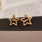 Серьги коллекция &quot;Дубай&quot;  покрытие позолота, звездочки, 371020, арт. 847.273