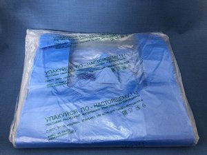 Пакет майка ПНД 330*550, "Силачи" 1*100 шт. (1000 шт./10 уп. в кор) ПК