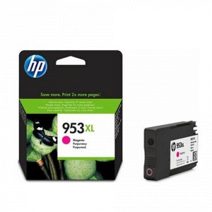Картридж струйный HP (F6U17AE) Officejet Pro 8710/8210, №953XL пурпурный увеличенный ресурс 1600 стр., оригинальный