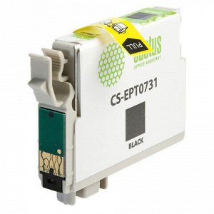 Картридж струйный CACTUS (CS-EPT0731) для EPSON Stylus С79/СХ3900/4900/5900/7300, черный